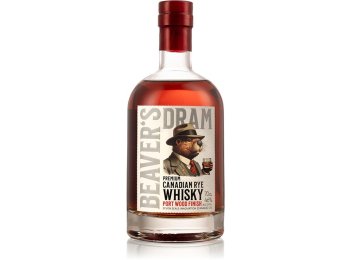 Beaver's Dram Port Wood Finish Canadian Rye Whisky 70cl CAx6