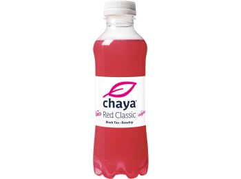 Chaya Red Classic Black Tea Rosehip Bio PET 50cl CAx12
