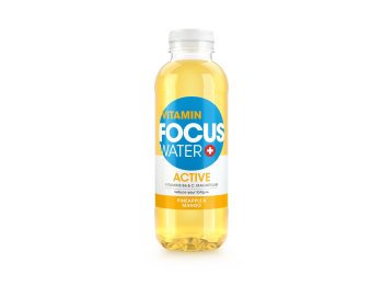 Focuswater ACTIVE Pineapple Mango gelb PET 50cl CAx12