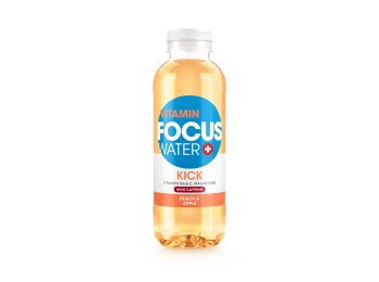 Focuswater KICK Pfirsich Apfel PET 50cl CAx12