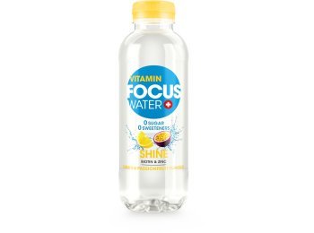 Focuswater SHINE Zitrone & Passionsfrucht PET -T- 50cl CAx12