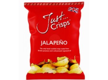 Just Crisps Jalapeno 100% British Crisps CAx24