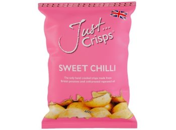 Just Crisps Sweet Chilli 100% British Crisps CAx24