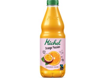 Michel Orange/Passion Lt Pet 4-Pk -T- Fair Trade M.Havelaar 100cl CAx4