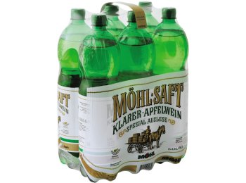 Möhl Apfelwein klar 1,5L Schrumpf-T 150cl CAx6