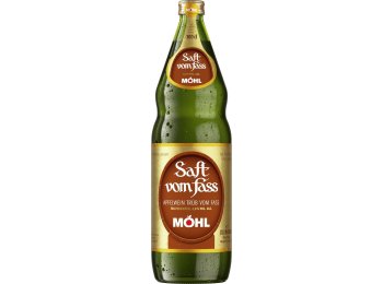 Möhl Saft v.Fass Apfelw. trueb 100cl HAx12