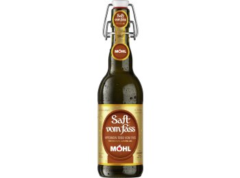 Möhl Saft v. Fass trüb Bügel 50cl HAx15