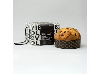 Olivieri 1882 Panettone Rum and Dark Chocolate 1000gr CAx6