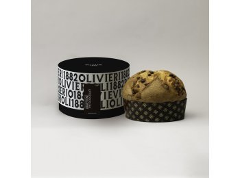 Olivieri 1882 Panettone Triple Chocolate 1000gr Hat Box CAx6