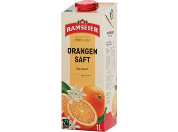 Ramseier Prem. Orangensaft 100% Tetra 100cl CAx12