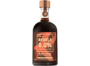 Rebels 0,0% Dark Spice -T- (Rum Alternativ) 50cl CAx6