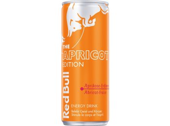 Red Bull THE Apricot Edition Aprikose Erdbeere 25cl CAx24