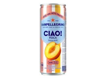 San Pellegrino Ciao Pêche / Pfirsich Dosen # out of Stock bis auf weiteres 33cl CAx24