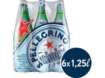San Pellegrino Pet 1,25l 125cl CAx6