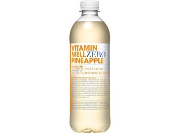 Vitamin Well ZERO Pineapple 50cl-T- 50cl CAx12