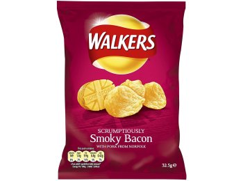 Walkers Smoky Bacon Crisps #coming soon: neu-45g Pack & neuer Preis CAx32