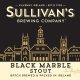 Sullivan`s Black Marble Stout Fass-T- 100cl FAx30